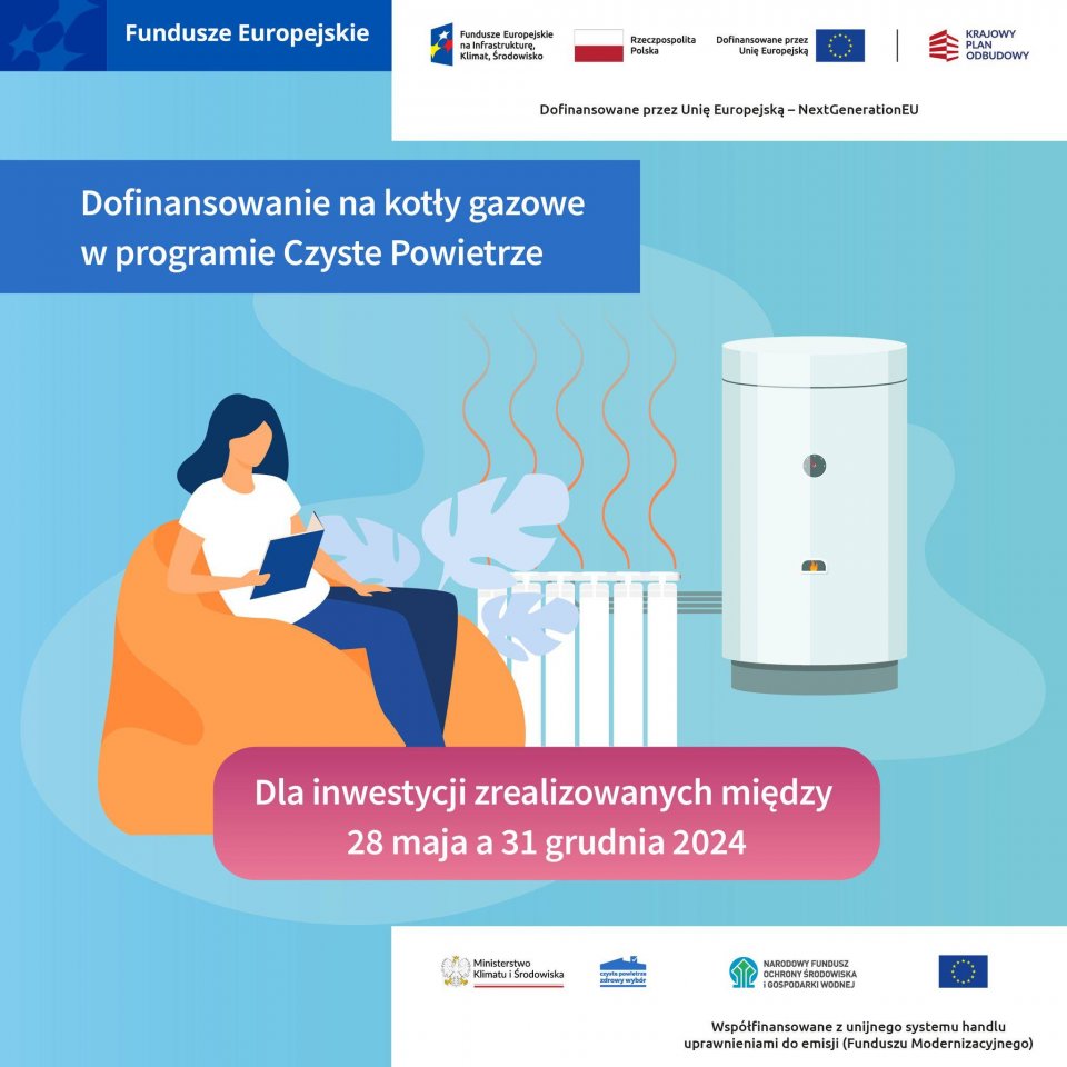 Nabór gazowy w programie Czyste Powietrze – możliwość składania wniosków nadal otwarta